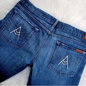 7Fam A Pocket Bootcut Jeans